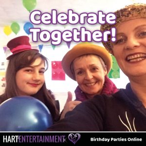 Birthday Parties Online - Celebrate Together